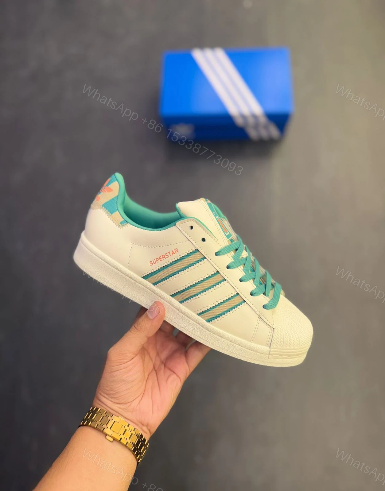 View 5 of First Copy Adidas Original Superstar Skateboard Shoes