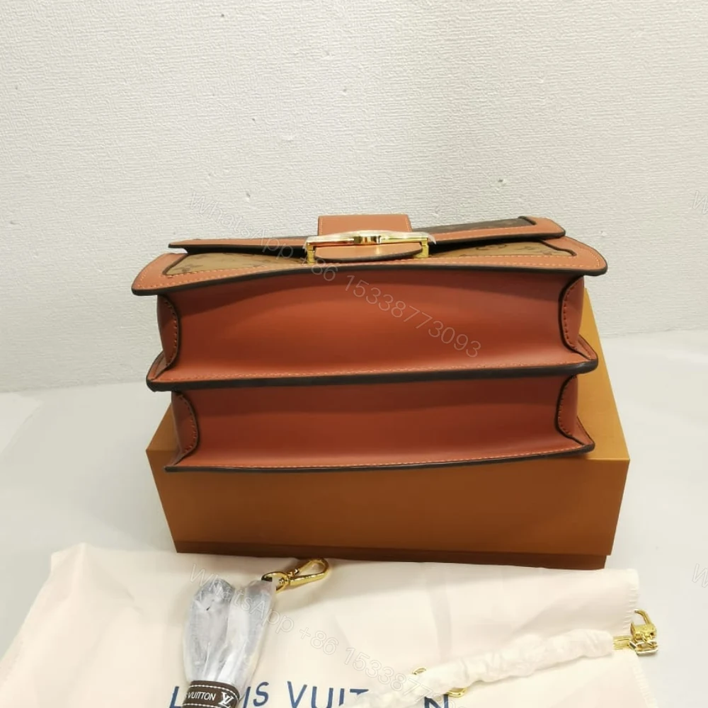 View 4 of Louis Vuitton Dauphine MM Monogram Brown 25Cm M45958