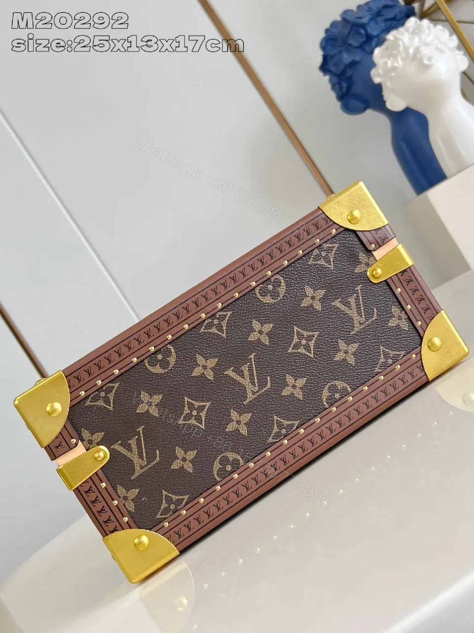 View 4 of Lux Pallet Monogram Box: Structured Carry Case