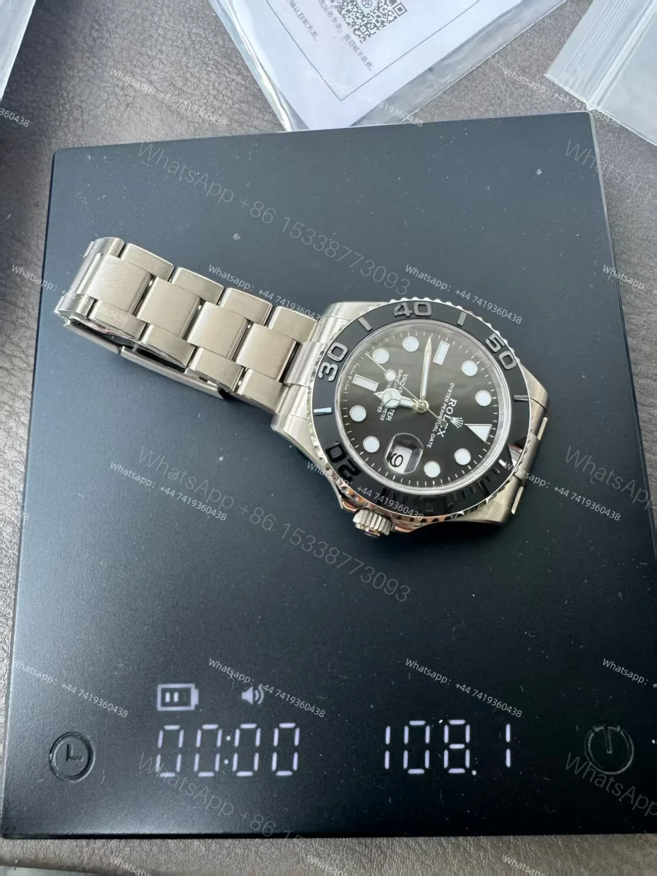 View 4 of Rolex Yacht-Master M226627-0001 1:1 Replica 42MM Titanium 3235 Movement Super Clone Watch