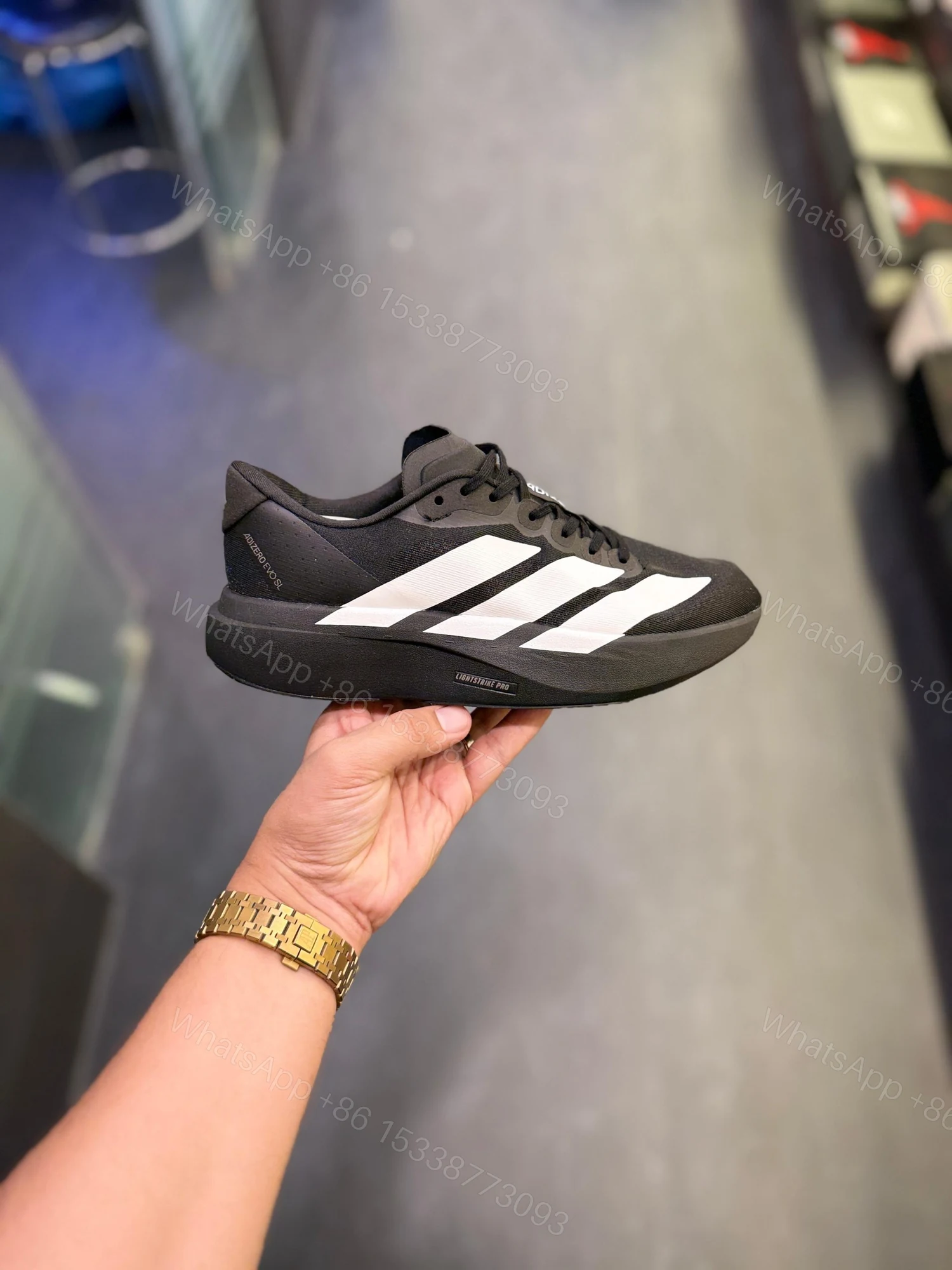 View 7 of FIRST COPY ADIDAS ADIZERO EVO SL BLACK