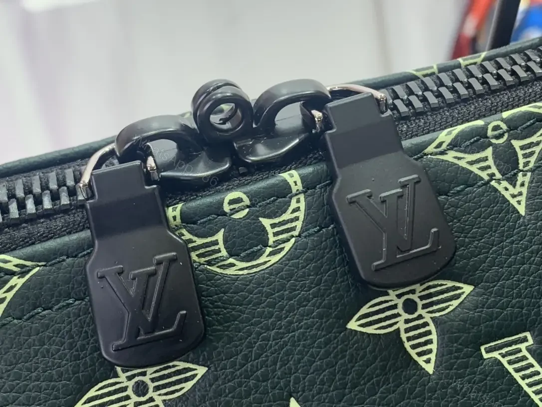 View 9 of Statement Monogram Duffel: Structured, Durable Travel Bag