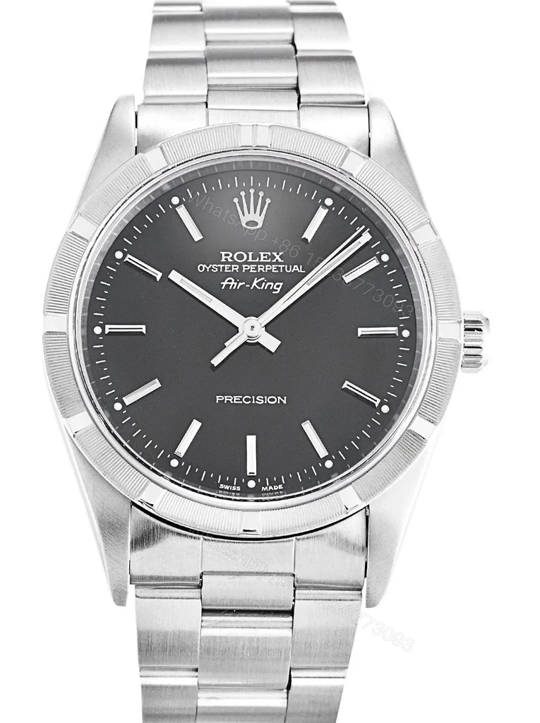 Replica Rolex Air-King Black Dial 14010 — view 1