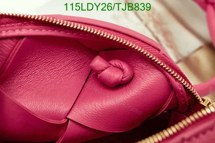 View 7 of Bottega Veneta Pink Cassette Bag with Dustbag Inclusion OLS115