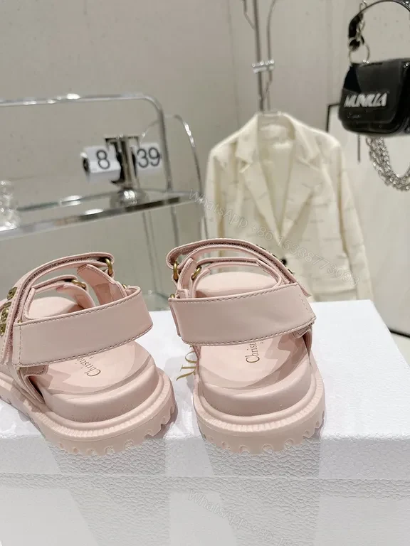 View 3 of Soft Pink Sandals | Velvet-Soft Upper | Modern Luxe | Cushioned Comfort | Sandals