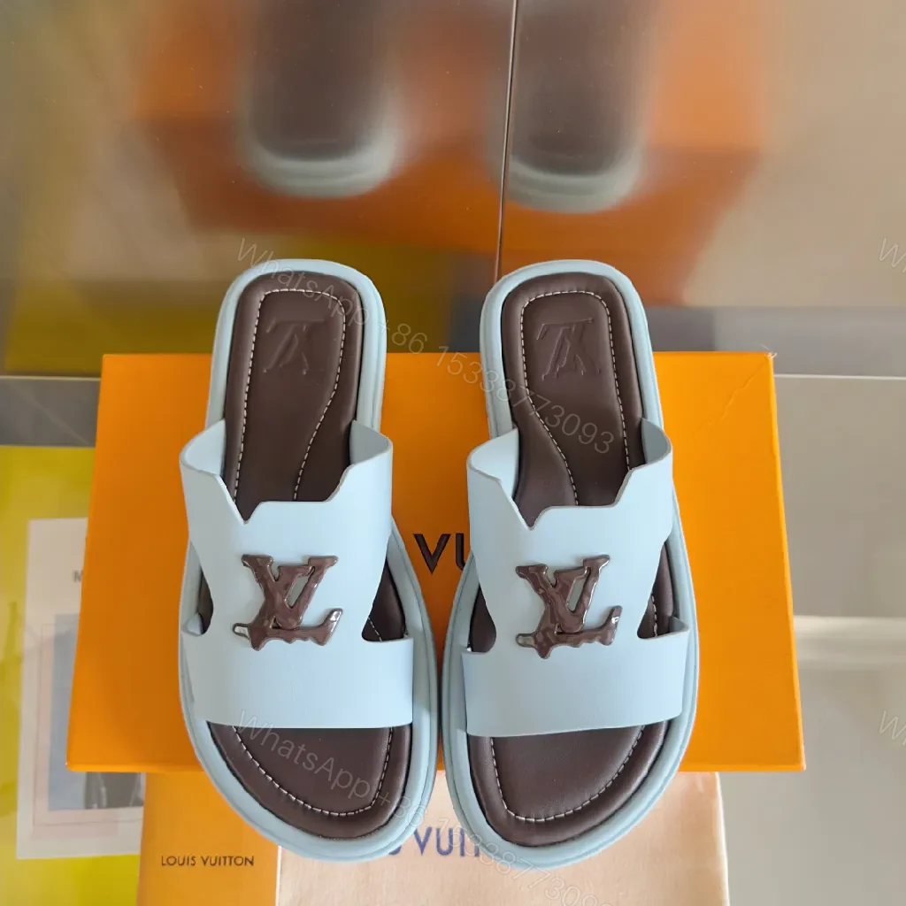 View 7 of Lightweight Luxe Slides: Periwinkle/Vegan Upper, Signature Embellishment
