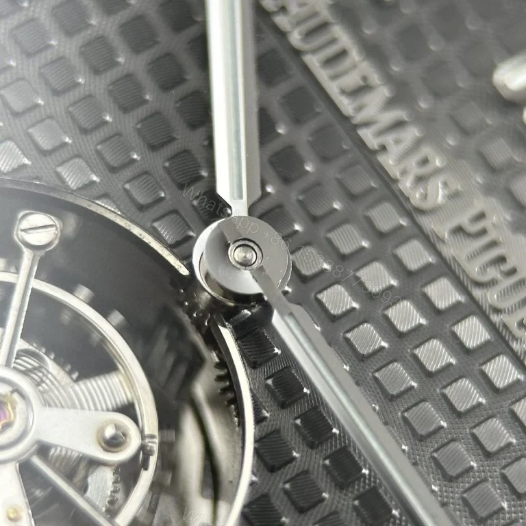 View 8 of Replica AP Royal Oak Flying Tourbillon White Gold Grey Dial 41mm