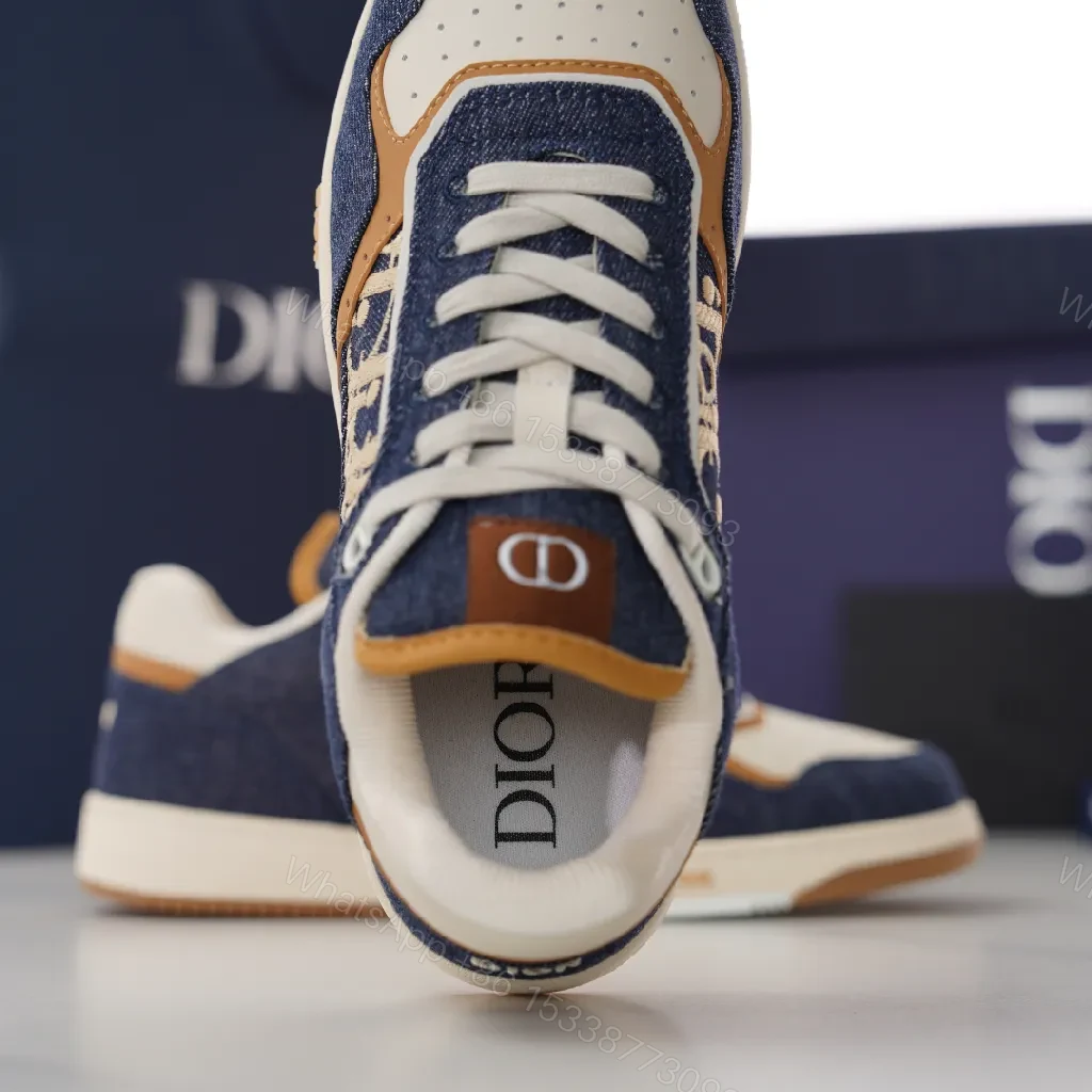 View 4 of Denim Luxe Trainer: Modern Craft, Elevated Everyday Comfort