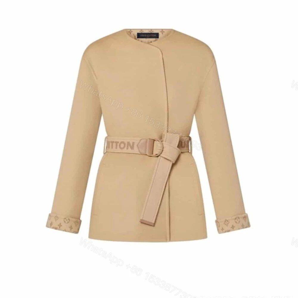Louis Vuitton Signature Short Double Face Wrap Coat 1AA8T0 — view 1
