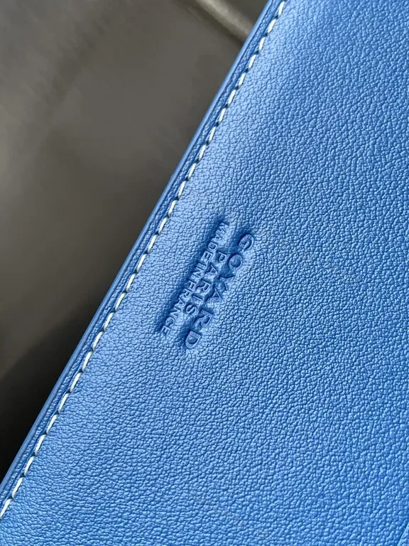 View 7 of Blue Goyard-Inspired Wallet: Patterned Long Wallet, Everyday Premium
