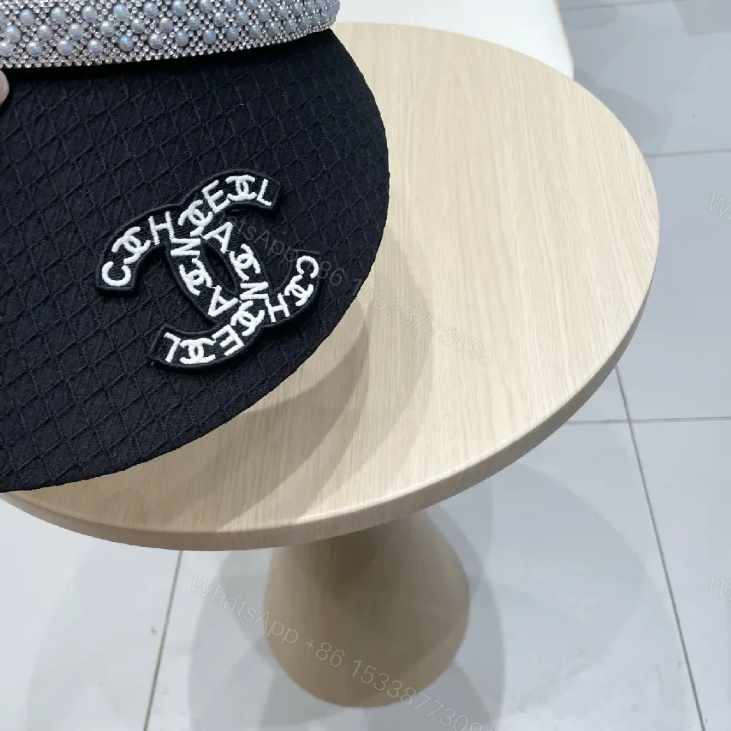 View 6 of Knitted Visor: Diamond-Collar Chanel-Inspired Luxe Crown