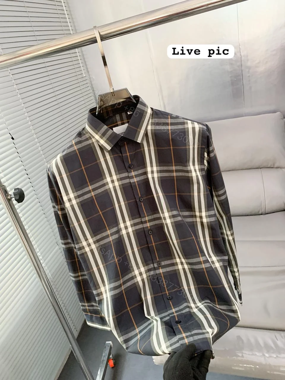 View 17 of Burberry Original Oxford Premium Shirt First Copy | AAA+ Replica