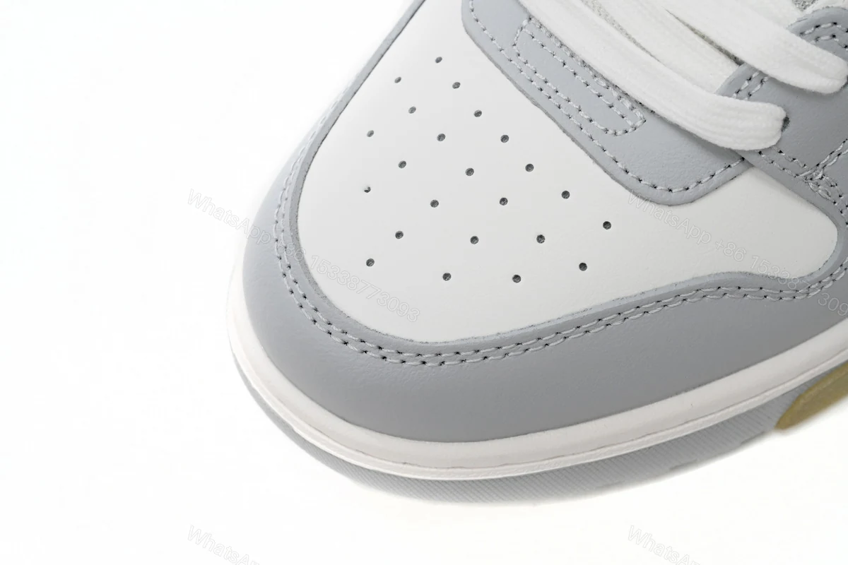 View 6 of OFF-WHITE Out Of Office "OOO" Low Tops Grey White OMIA189 C99LEA00 40901