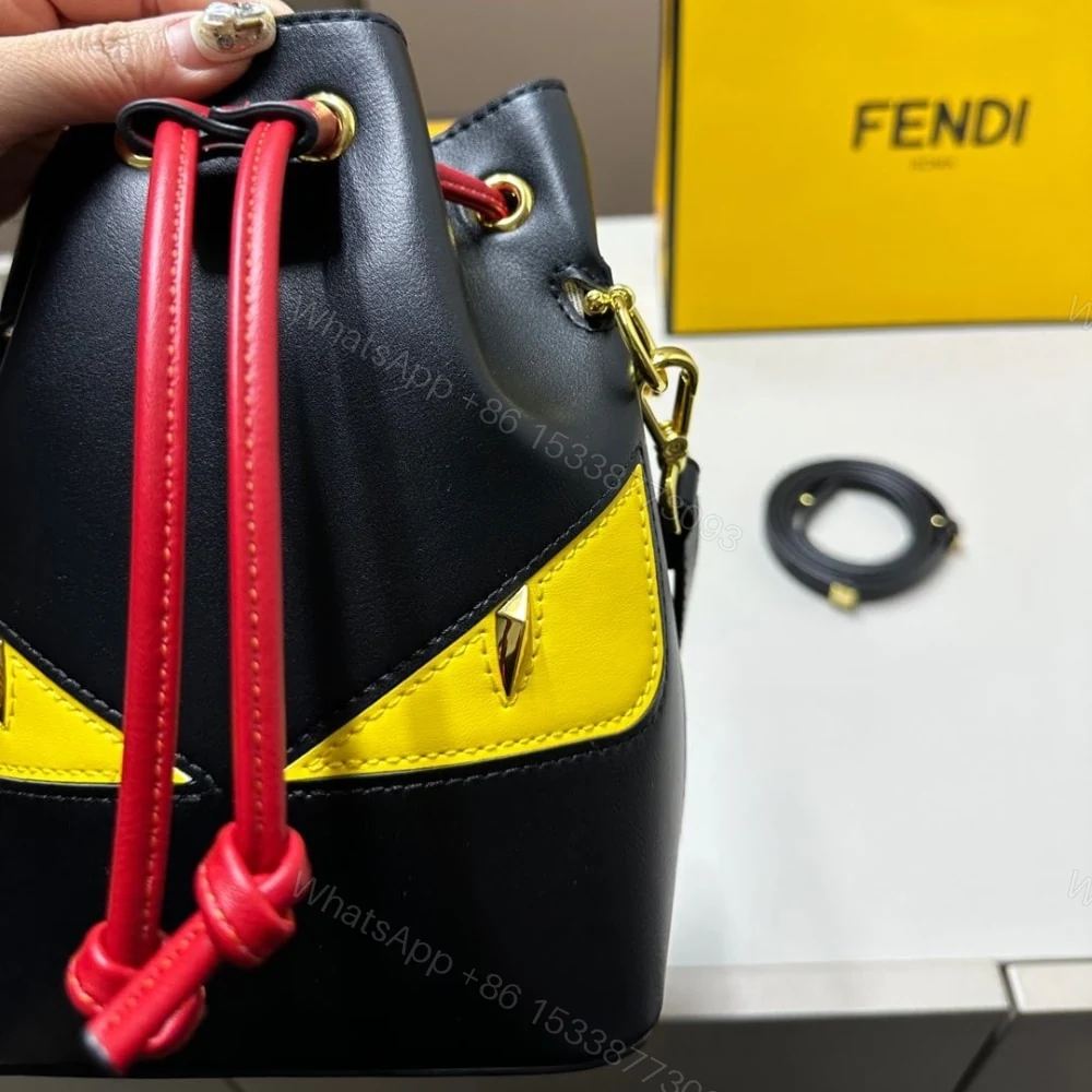 View 4 of FENDI MON TRESOR LUNAR NEW YEAR MINI BAG BLACK 15CM 8BS093ATXUF1QIO