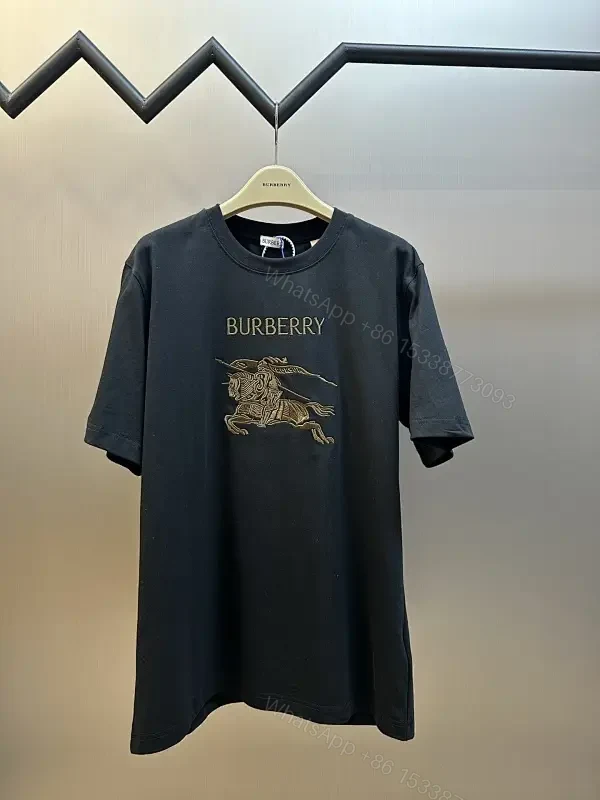 Oversized Black Tee with Crest – Premium Cotton, Luxe Casual Tee — view 1