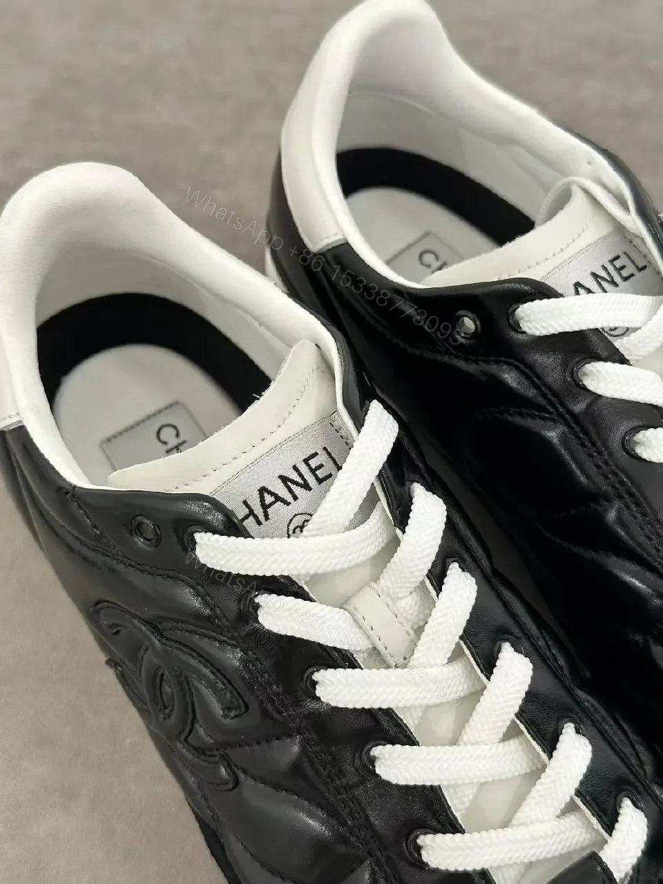 View 5 of Quilted Leather Sneakers: Luxe Yet Everyday Comfort