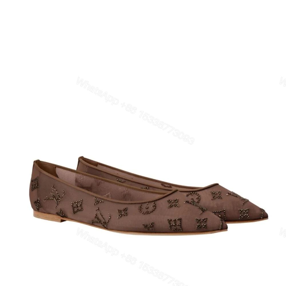View 11 of Louis Vuitton Gala Flat Ballerina Brown 1AIFUI