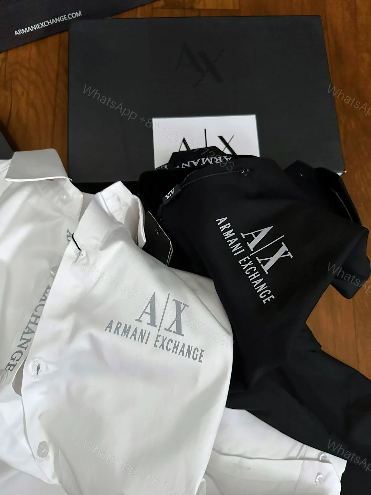View 7 of First Copy Armani Exchange Premium Cotton Shirts