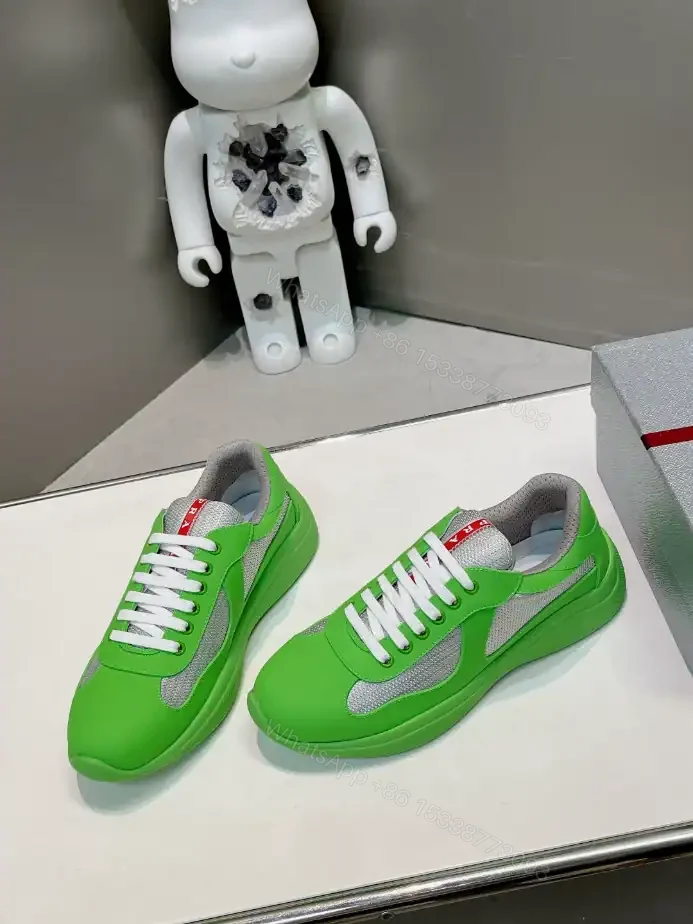 View 10 of PRADA AMERICA’S CUP SOFT RUBBER AND BIKE FABRIC SNEAKERS – PRD007