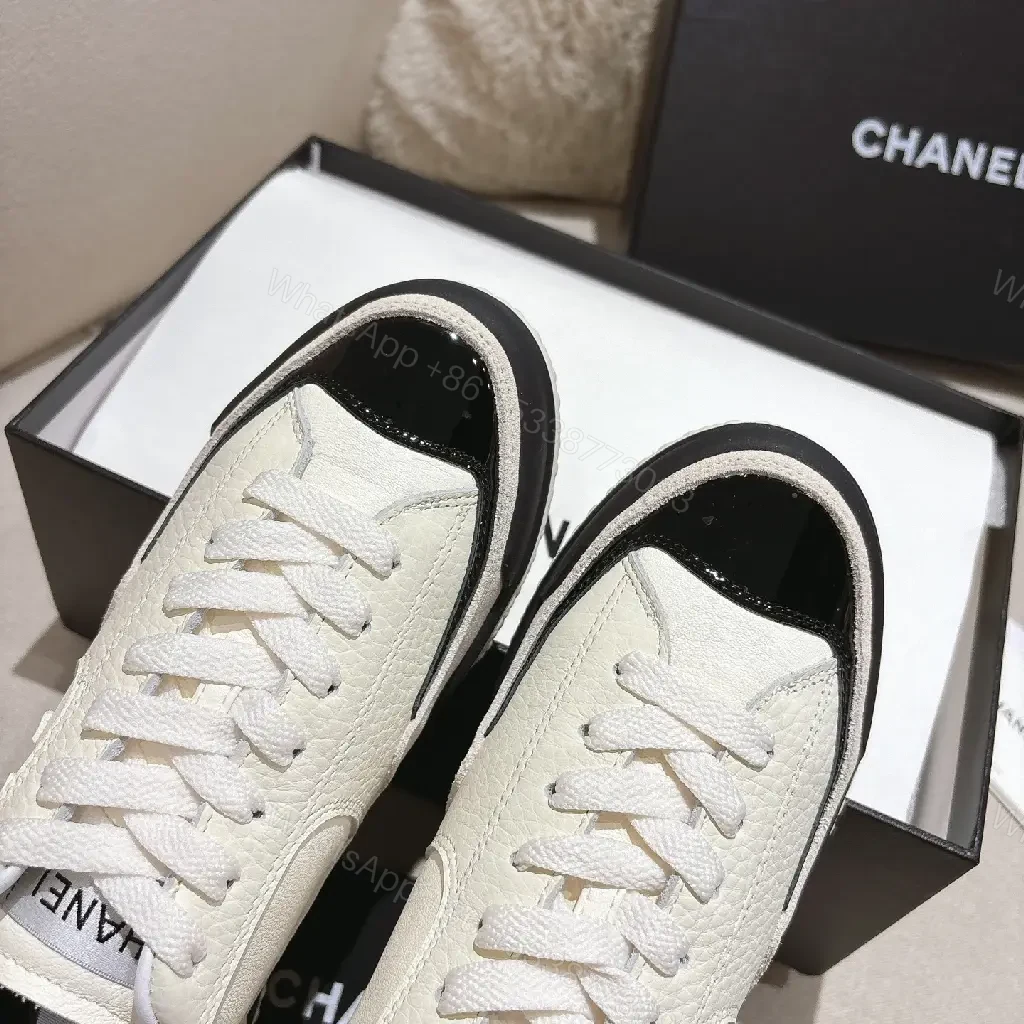 View 2 of Textured Leather Luxe Sneakers for All-Day Comfort