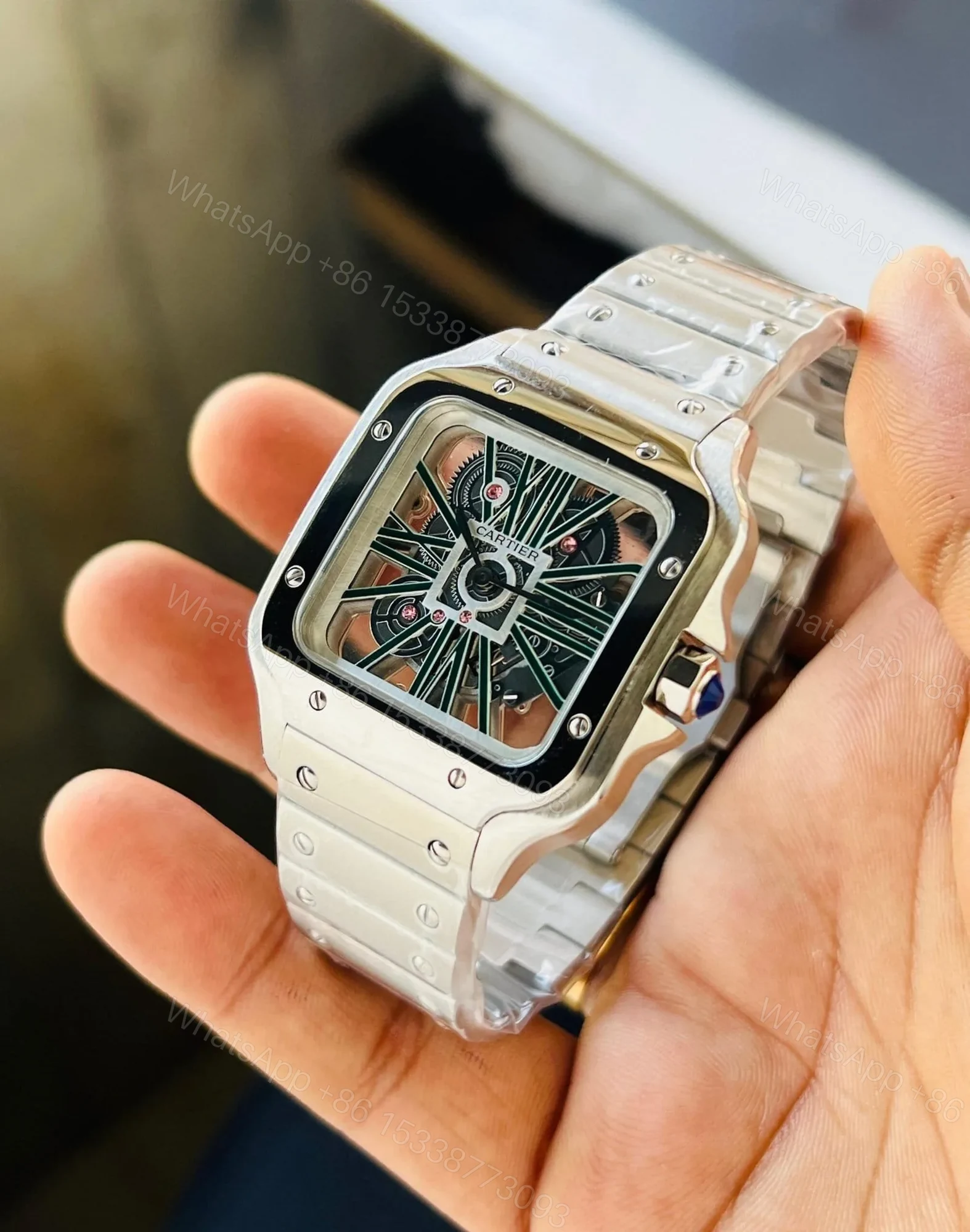 View 2 of Cartier Santos Skeleton