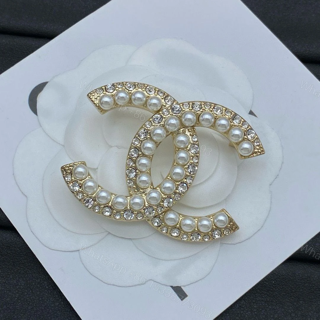 View 4 of CHANEL OTHER logo cc brooch
