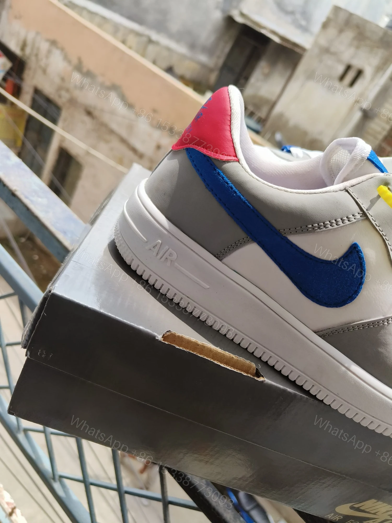 View 2 of BUY FIRST COPY NIKE AF1 UNDEFEATED HH PREMIUM LEATHER SNEAKERS ON SALE