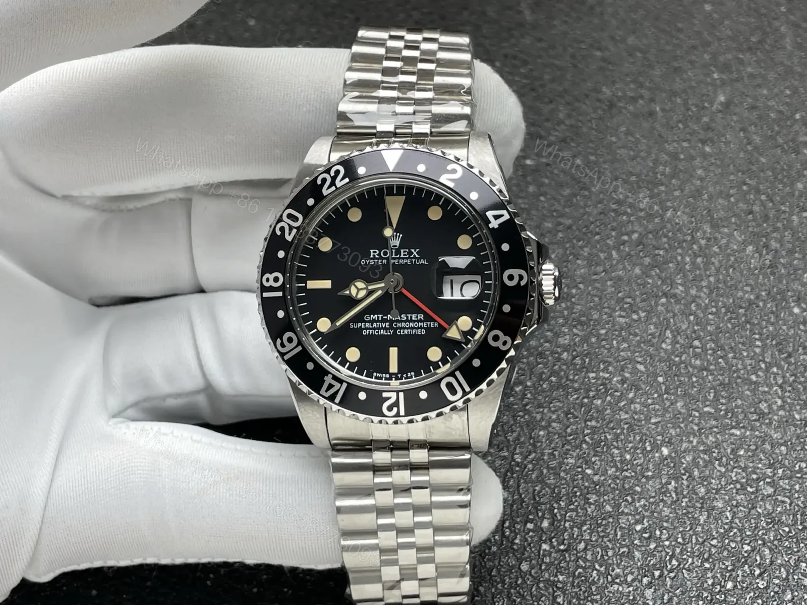 Rolex GMT-Master II Bruce Wayne Oyster Watch Ultimate 40MM 126710GRNR-0004 — view 1