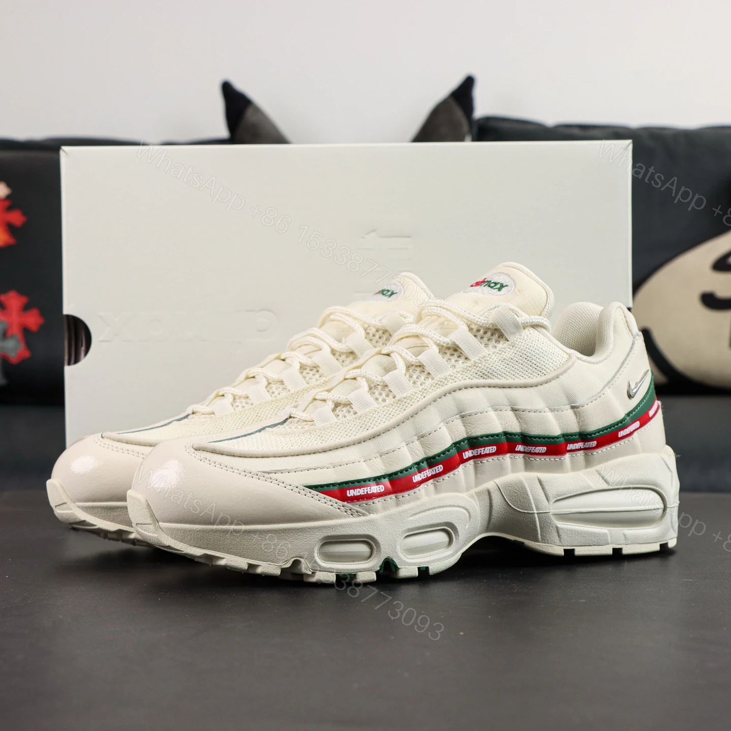UNDEFEATED x Nike Air Max 95 OG Big Bubble Reps — view 1
