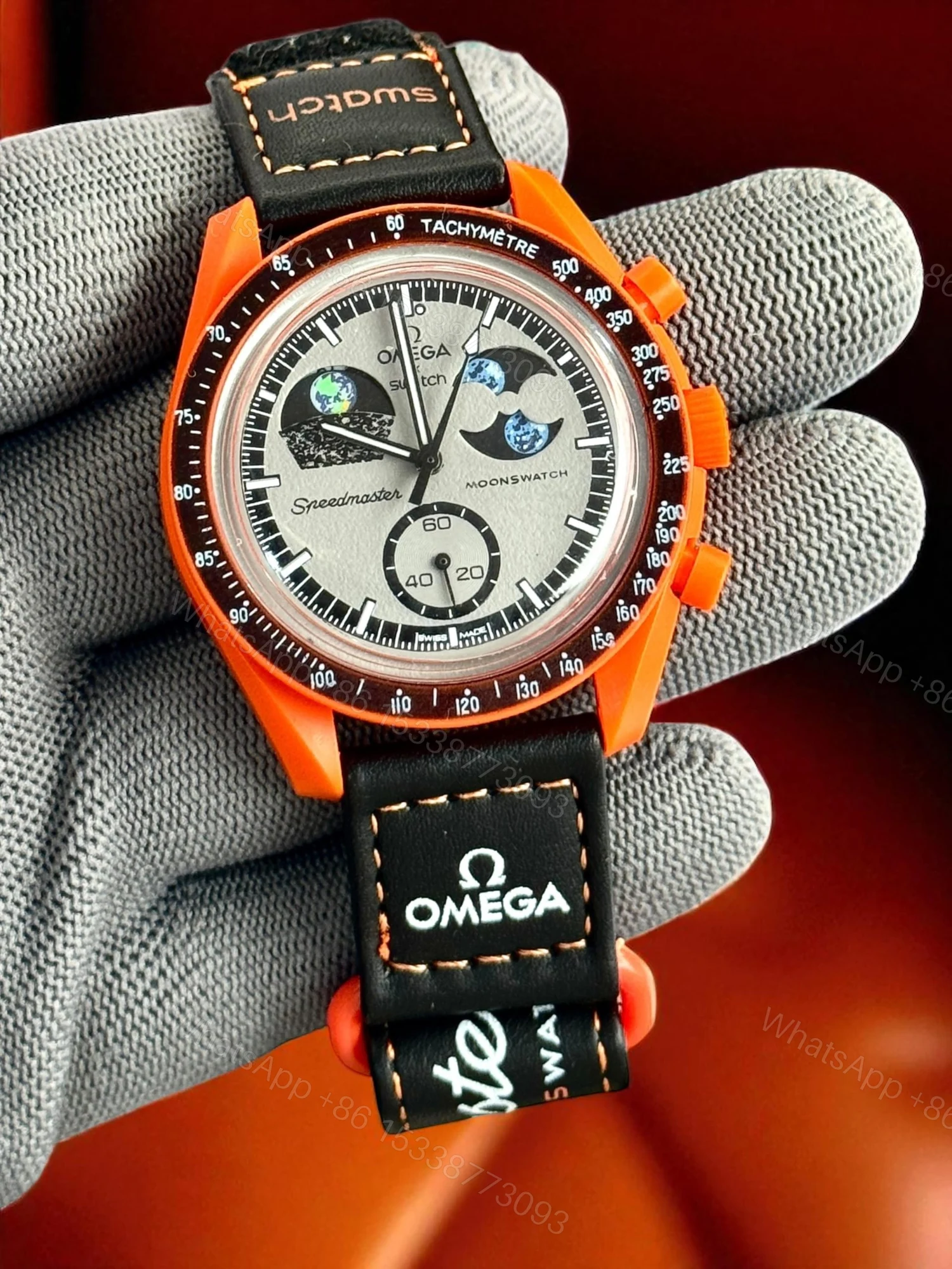 View 5 of FIRST COPY Omega space branded watch