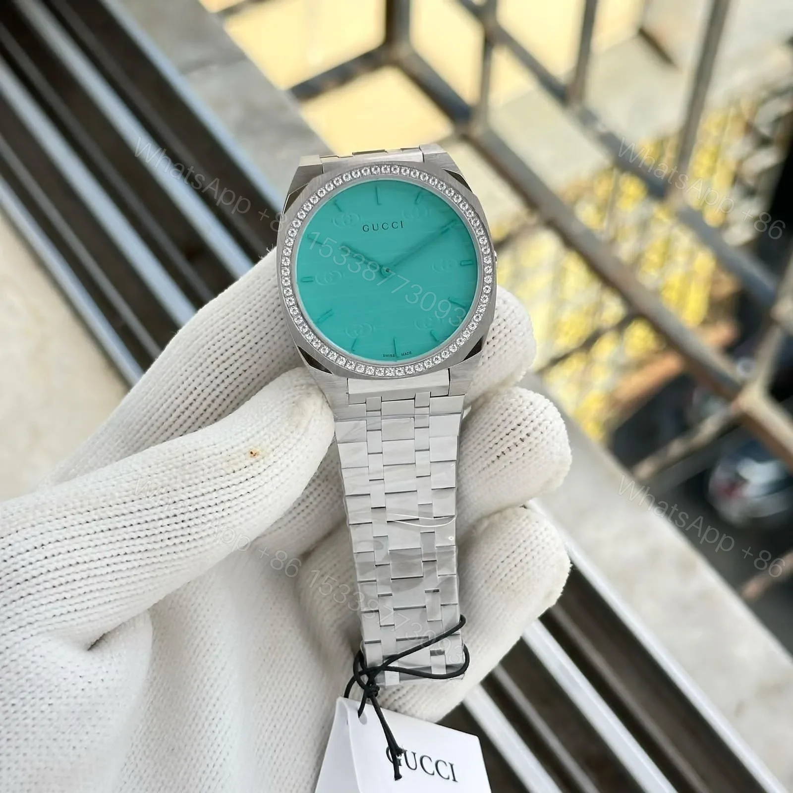 View 5 of Gucci Men’s Watch – Slim Design | 38mm Dial