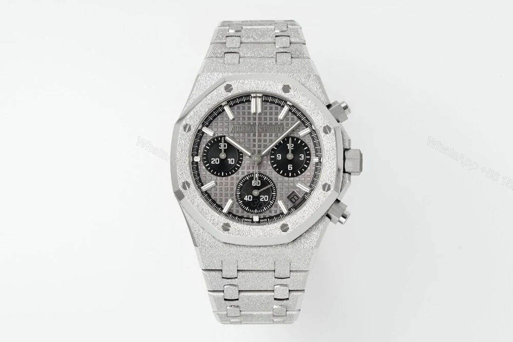 Royal Oak Chrono 26240BC 41mm SS/SS Grey Dial APS SH4401 Super Clone — view 1