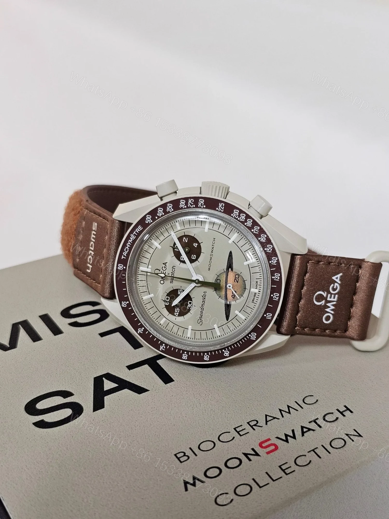 View 3 of Omega x Swatch Mission to the Saturn