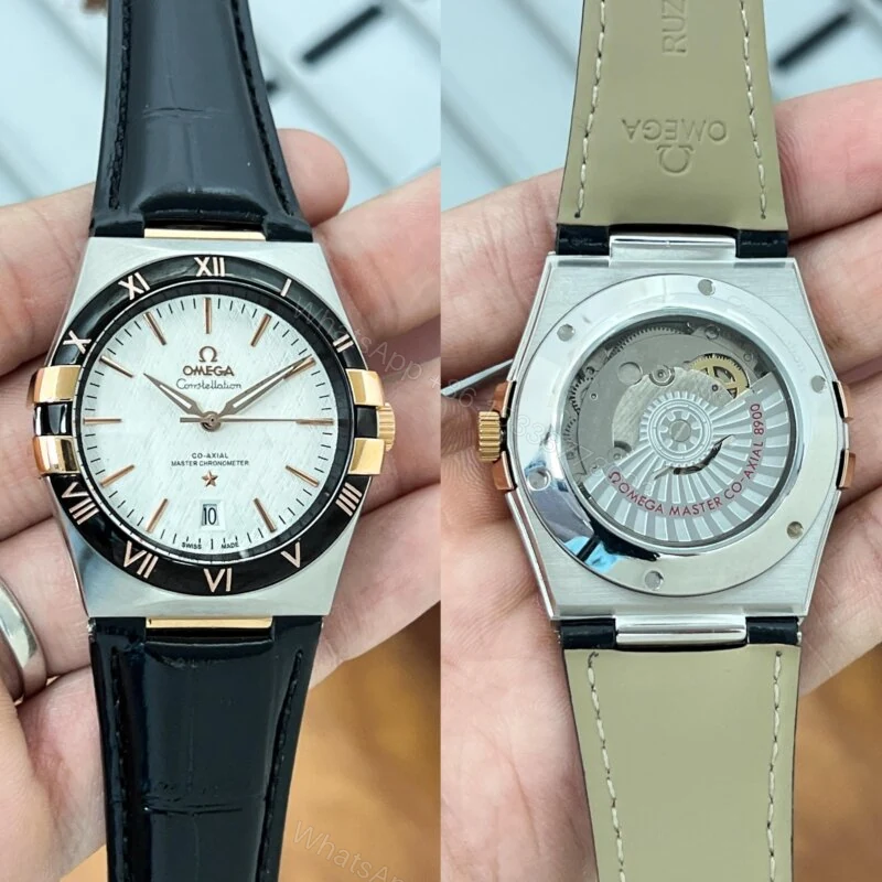 View 2 of Omega Constellation 41 Green Dial 10AA Automatic