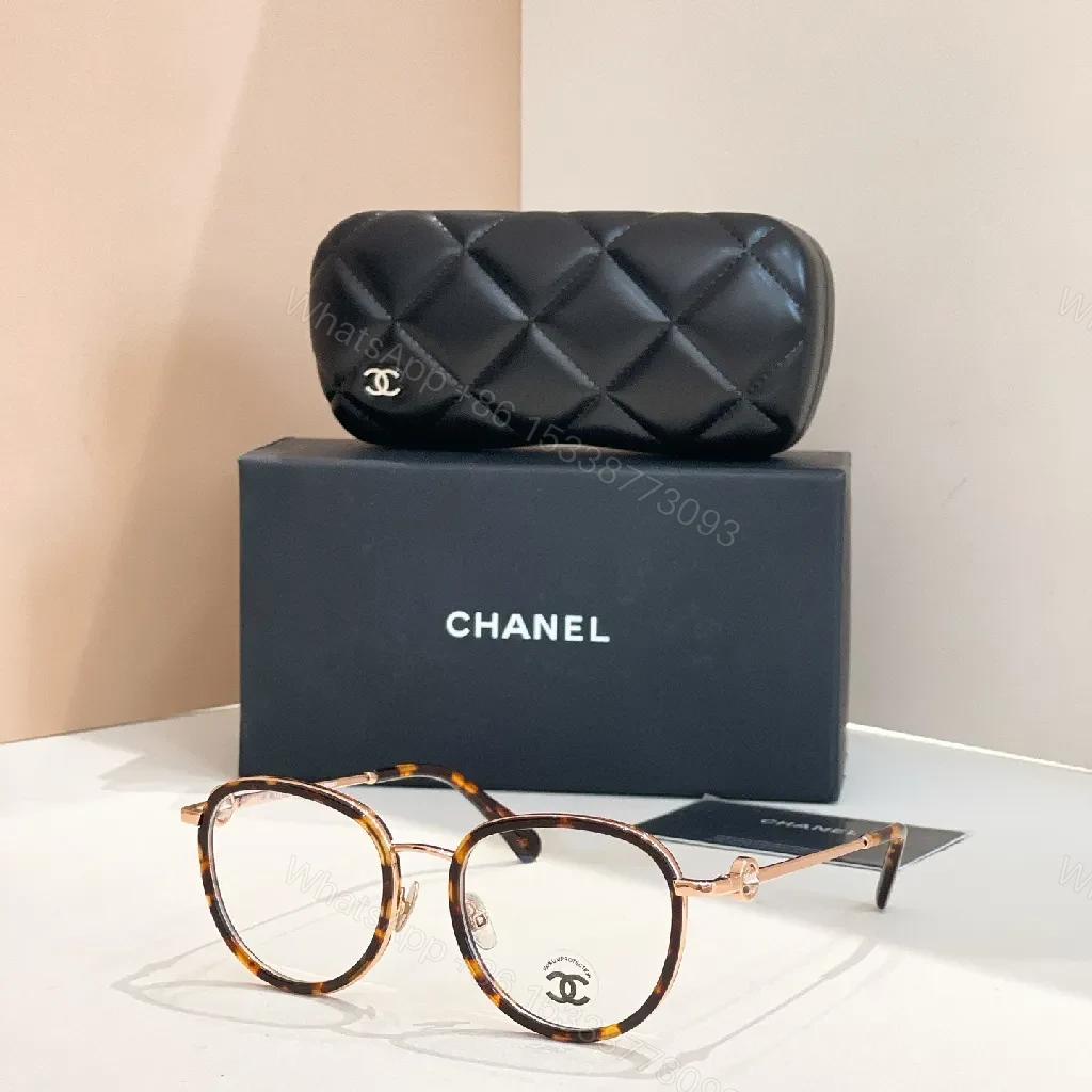 View 2 of Chic Quilted Clutch & Amber Eyewear Set - Elegant Luxury Pair