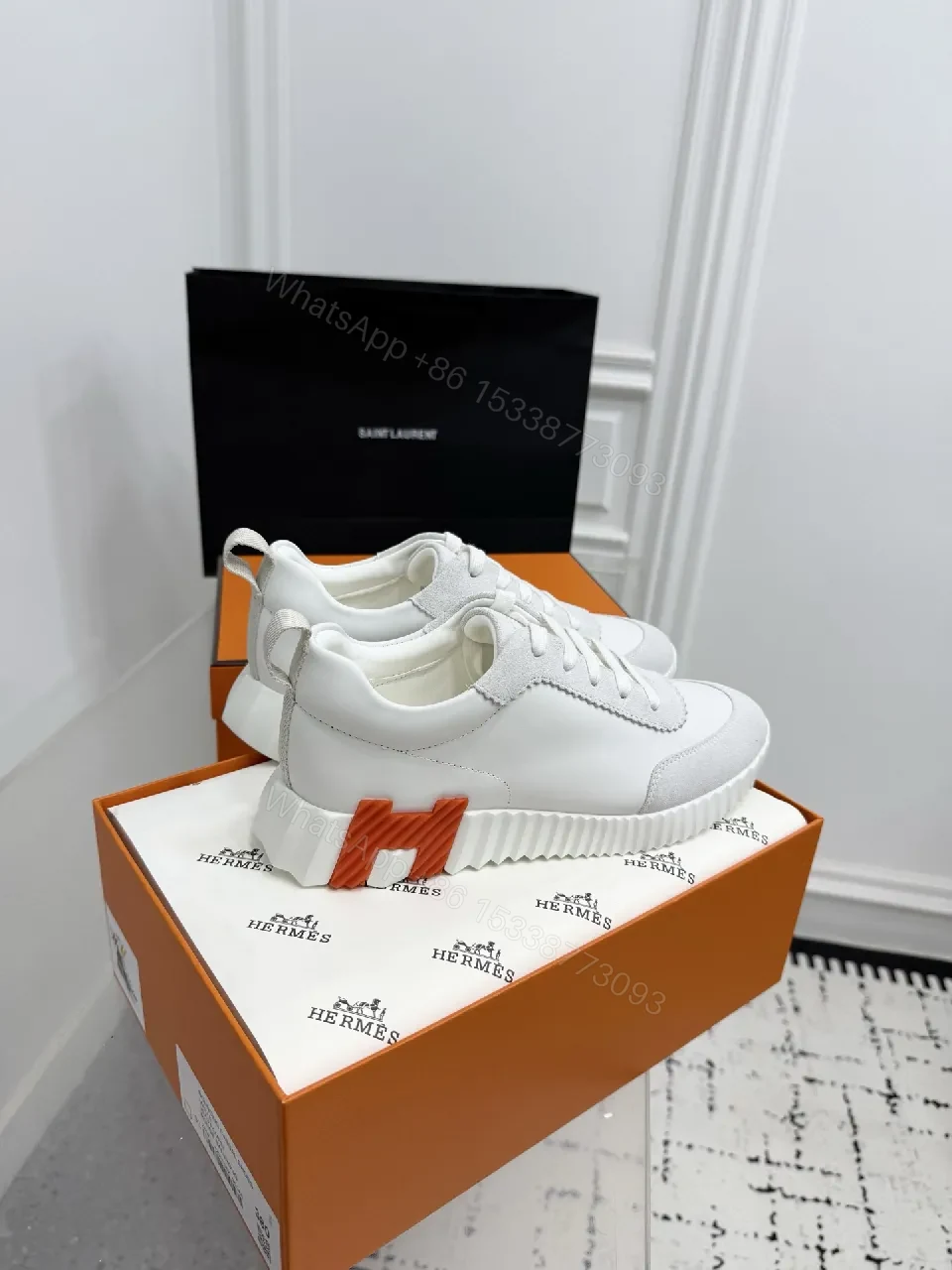View 4 of Casual Luxe Runner: Modern Texture, Bold Detail Sneaker