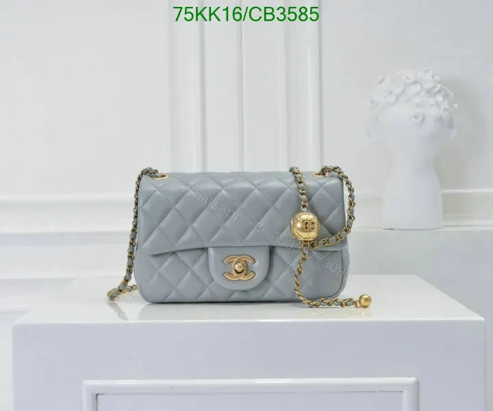 View 21 of Chanel Classic Mini Rectangle Pearl Crush Flap Bag – Genuine Leather