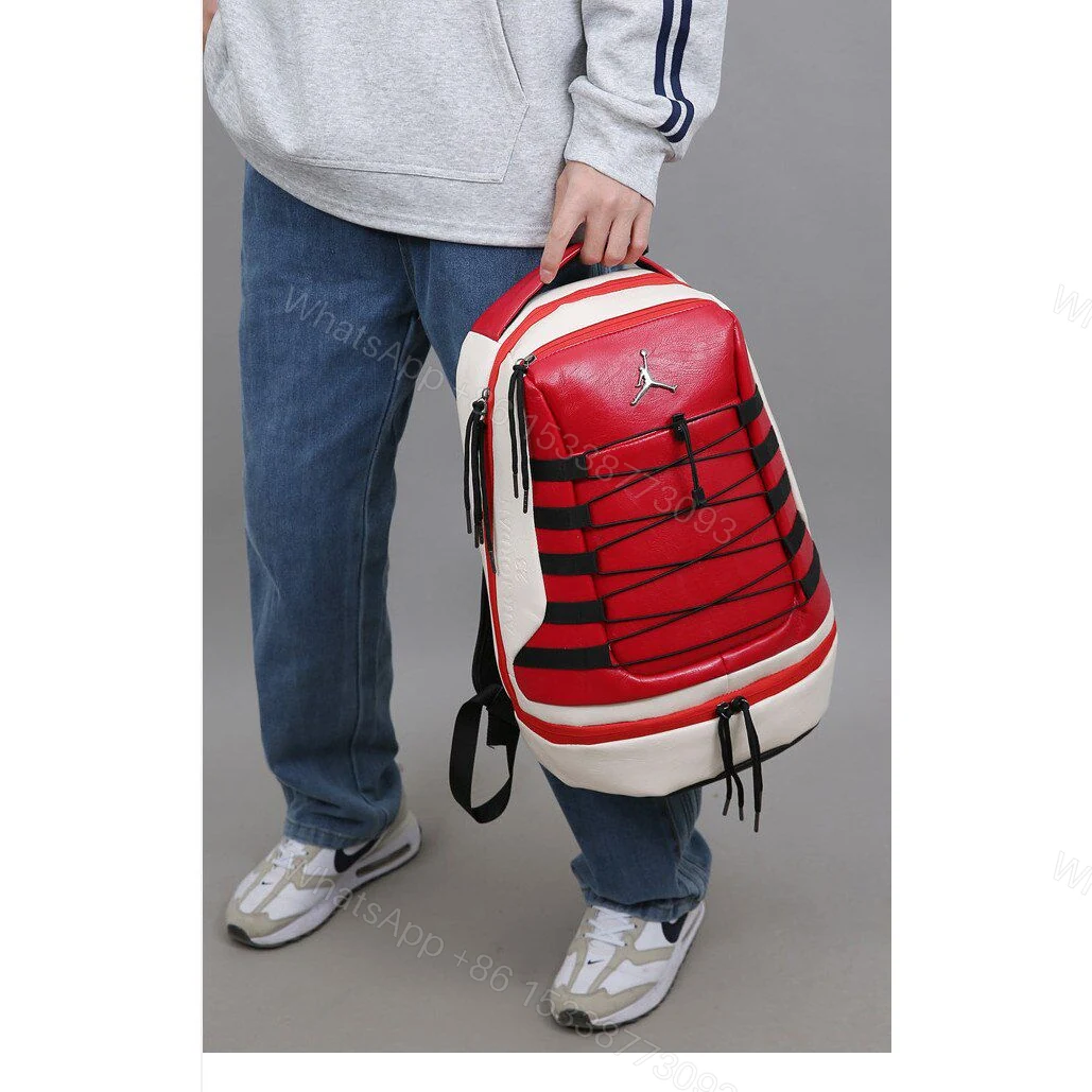 View 8 of FIRST COPY AIR JORDAN 10 WHITE BLUE UNISEX CLASSIC BAGPACK