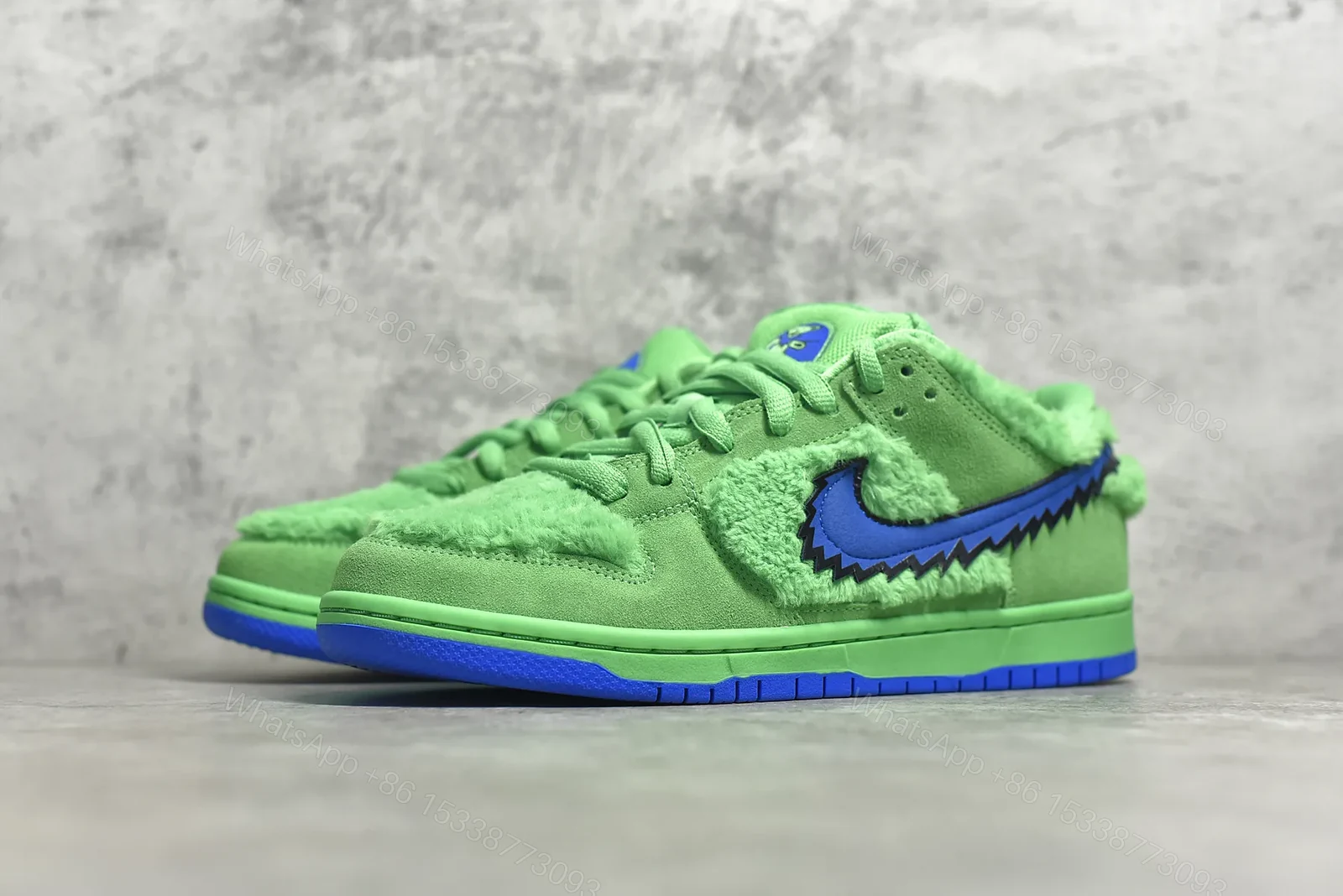 View 9 of Nike SB Dunk Low Grateful Dead Bears Green Reps