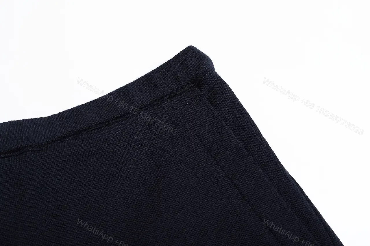 View 8 of Navy Cotton Drawstring Bermuda Shorts Miu Miu Style