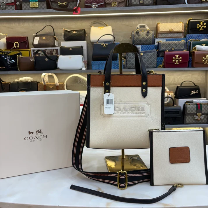 First Copy Coach Leatherware Bag With Pouch Womens Handbag — view 1
