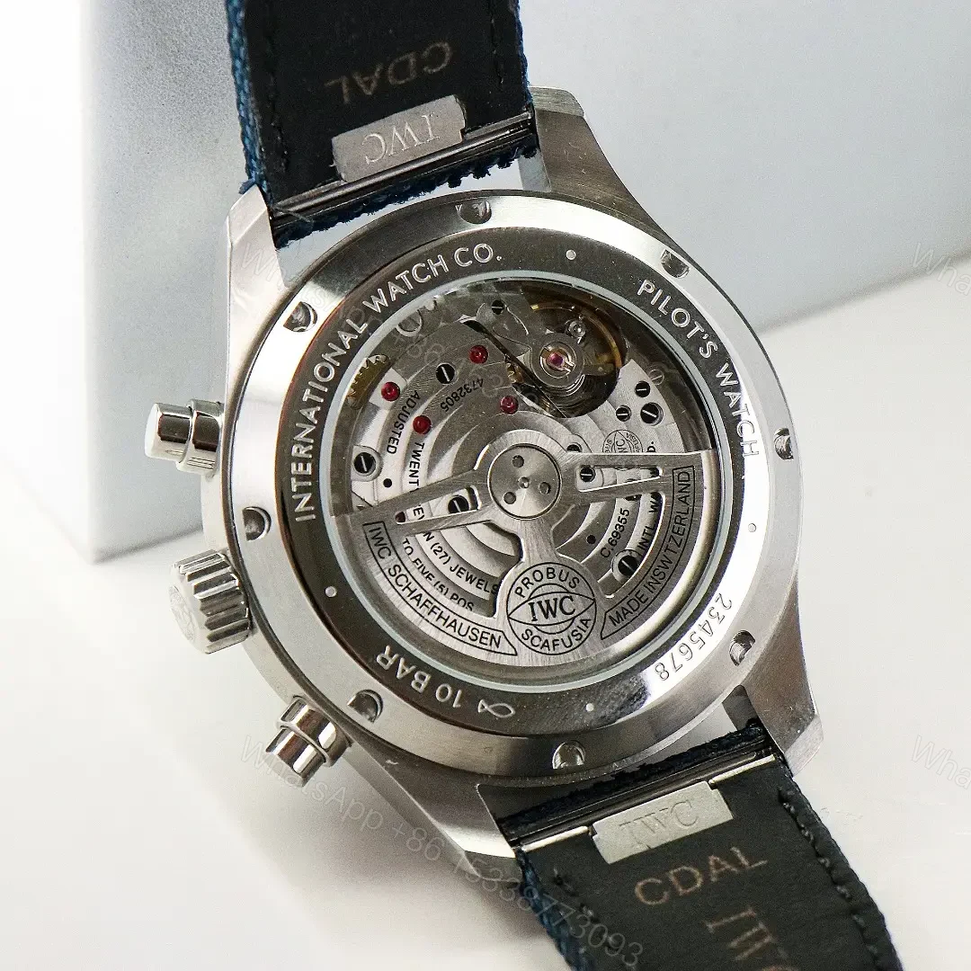 View 7 of IWC Pilot’s Watch Chronograph Captain Blue / Tmall IW3777-29