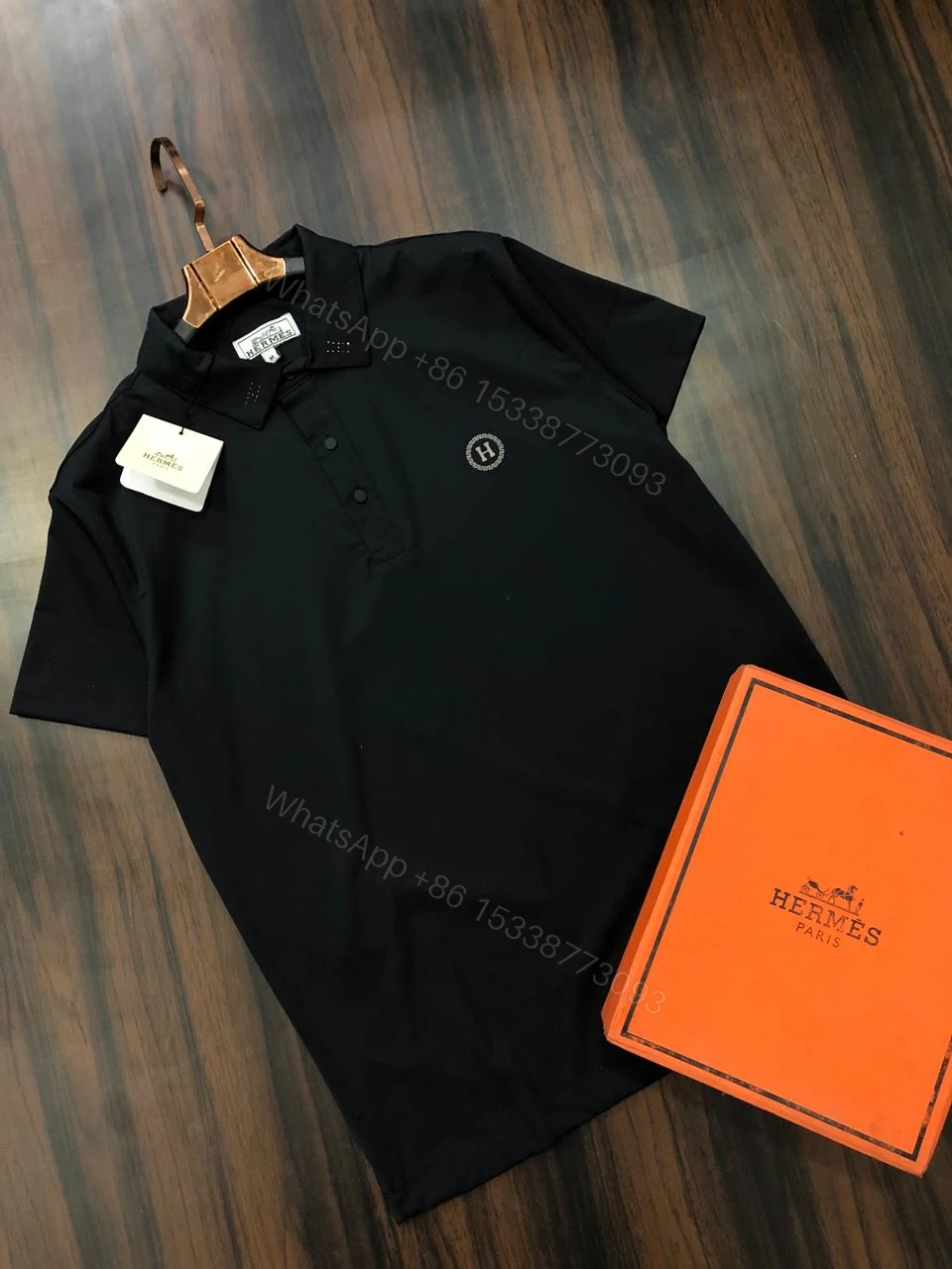 View 2 of FIRST COPY HERMES VERY EXCLUSIVE POLOS T-SHIRT