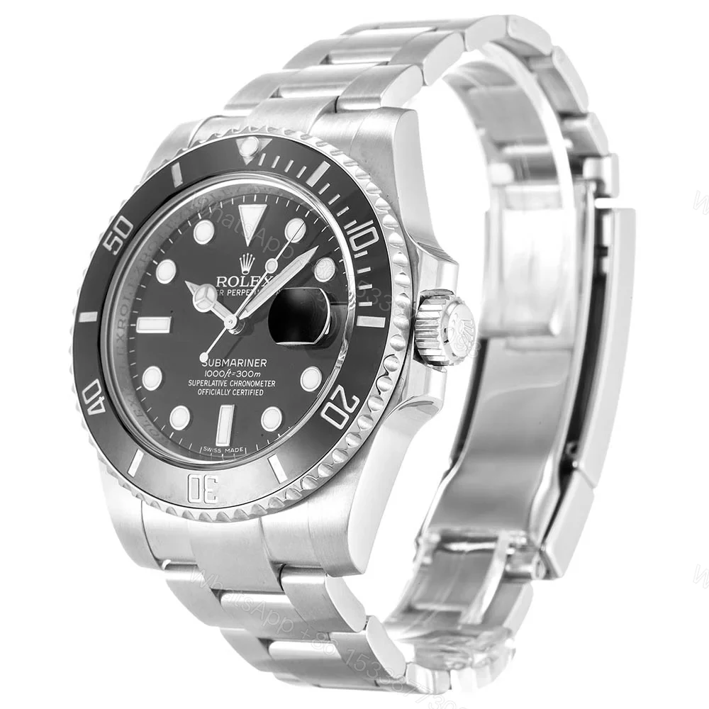 View 4 of Replica Rolex Submariner Black Dial 116610LN