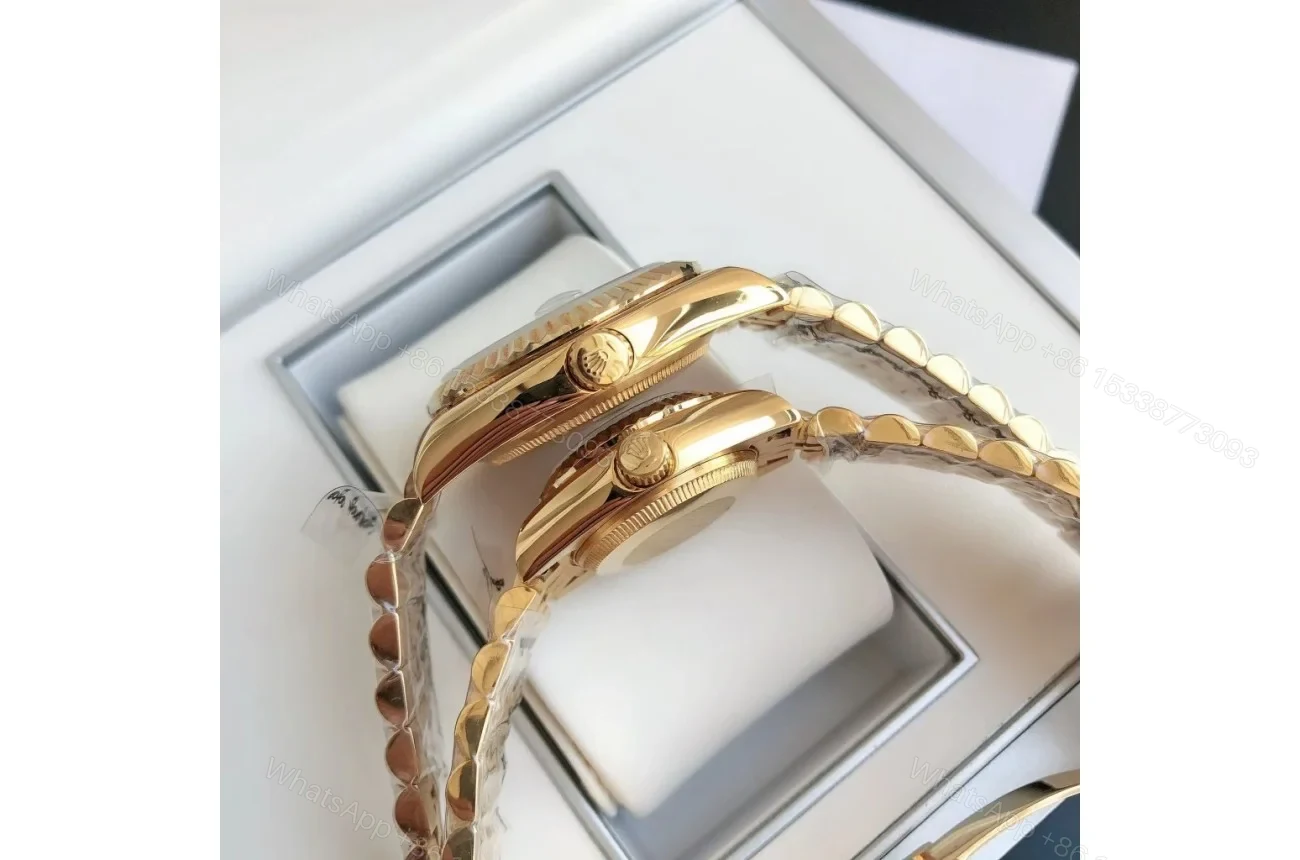 View 8 of Replica Rolex Datejust RG/RG Jub Gold/Dial 36/28 mm