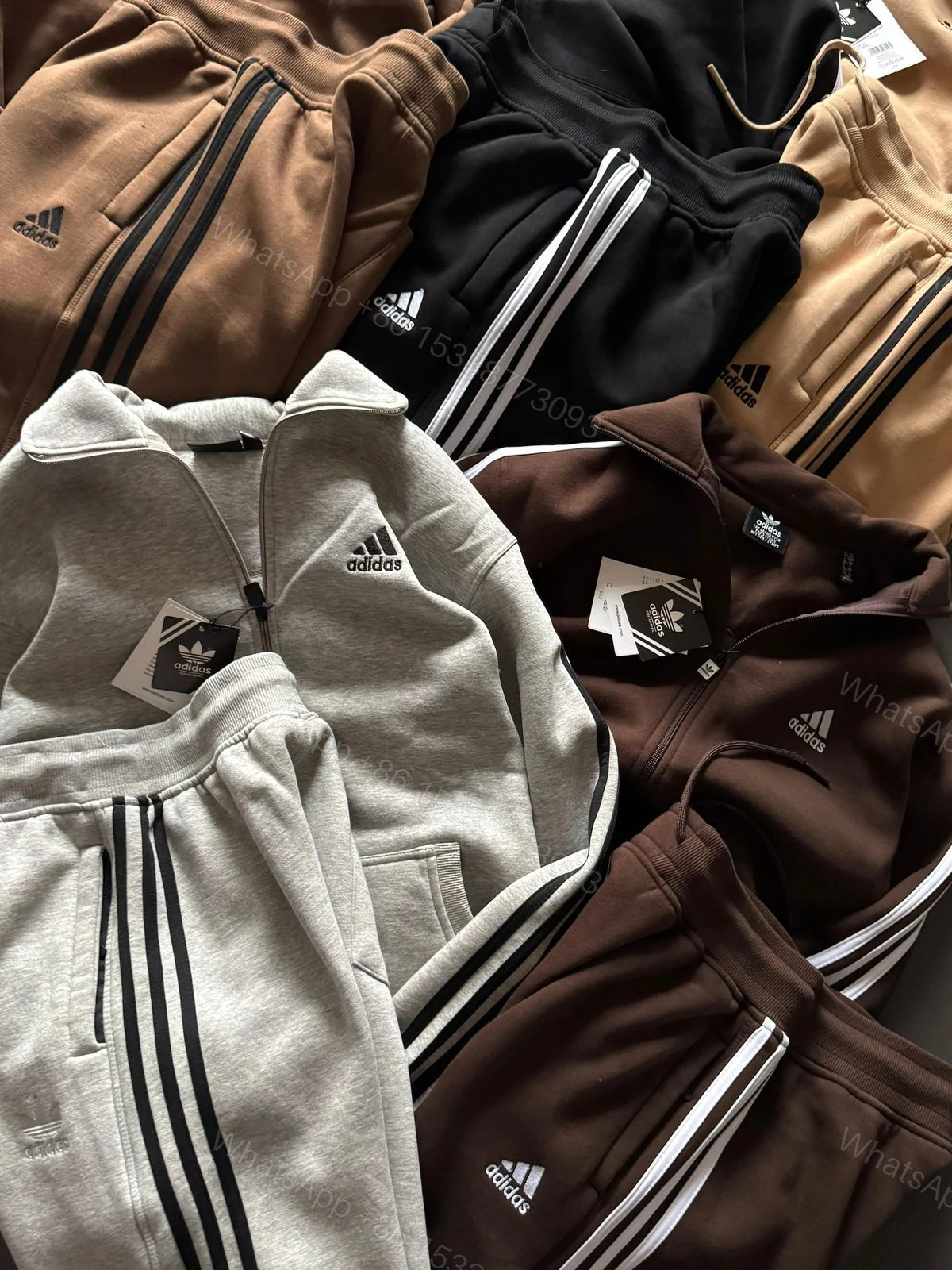 View 8 of FIRST COPY ADIDAS THREAD COTTON FLEECE TRACKSUIT