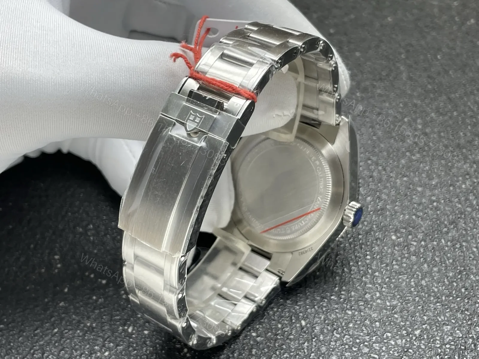 View 5 of Tudor GMT Watch Black Bay 58 Green Bezel White Dial Steel Bracelet Premium 39MM TUD-GMT-BB58-WHT-GRN-STL-39