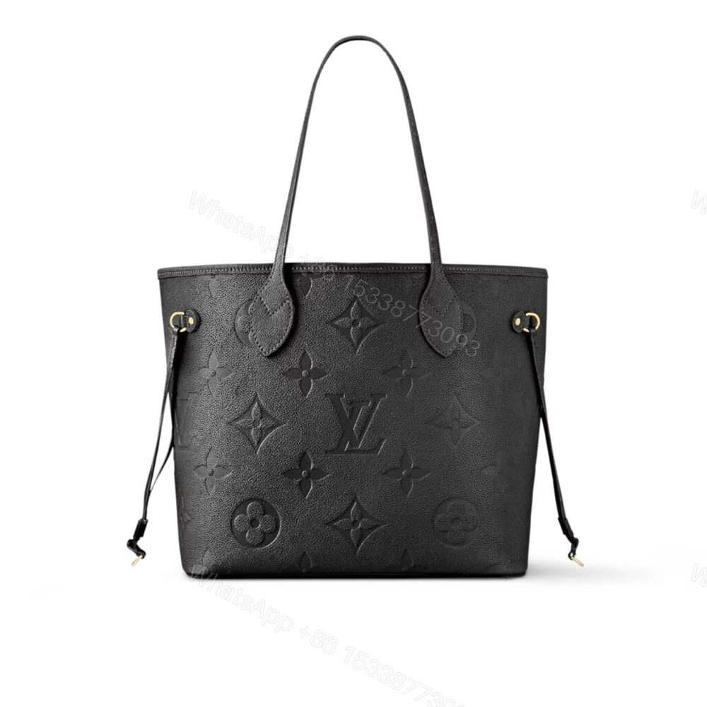 Louis Vuitton Neverfull MM Monogram Empreinte Black 31Cm M45685 — view 1