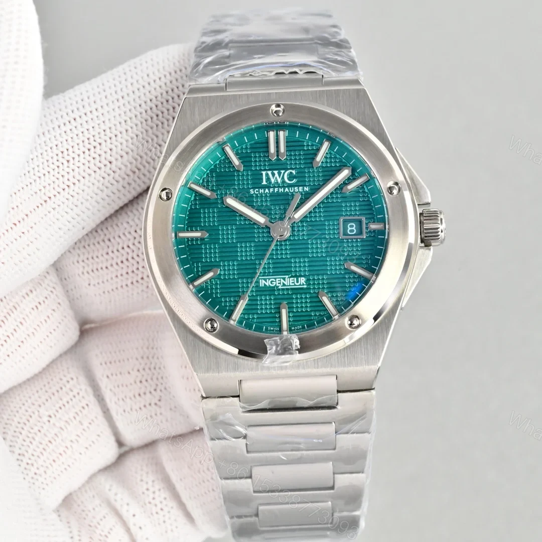 IWC Ingenieur Automatic 40 Stainless Steel / Aqua Blue IW3289-03 — view 1