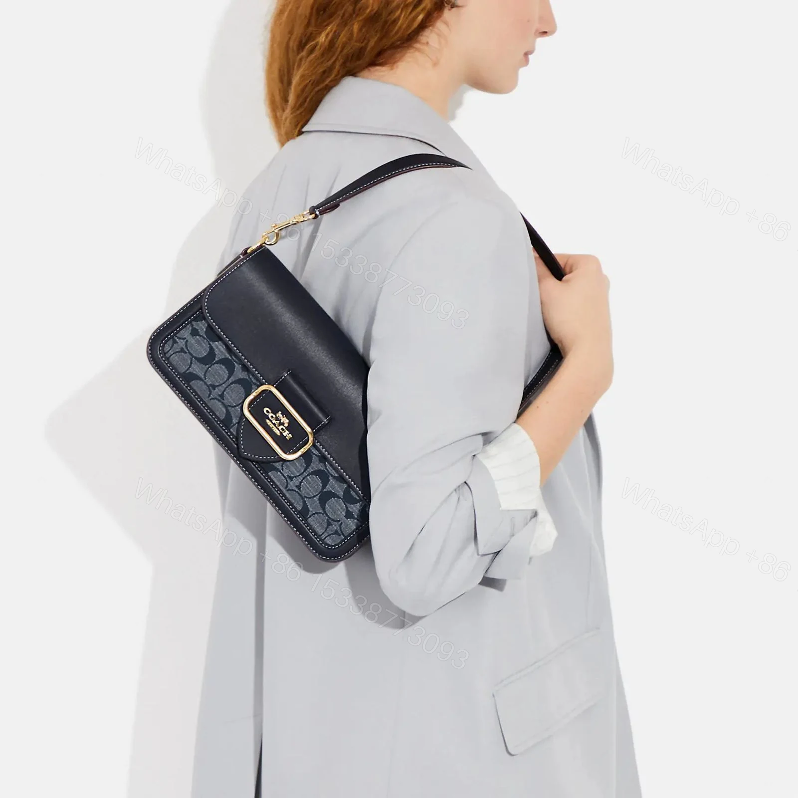 View 3 of FIRST COPY COACH MORGAN HANDBAG